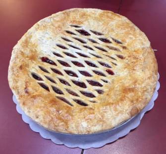 cherry pie at Fatapple's